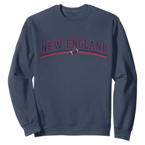 Vintage New England Pride Retro Varsity Athletic Style Graphic Sweatshirt Game Day Sports Fan
