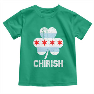 Chicago St Patricks Day Toddler T Shirt Chirish American Irish South Side Pride Shamrock TS02 Irish Green Print Your Wear