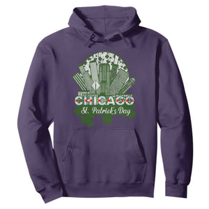 Chicago St Patrick's Day Hoodie South Side Irish American Pride TS02 Purple Printyourwear