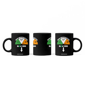 Irish Breathalyzer Blow Here Funny Drinking Gauge Coffee Mug St Patricks Day Party Offensive Adult Humor TS02 Print Your Wear