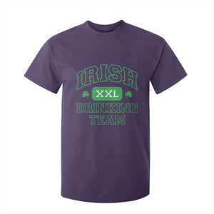 Irish Drinking Team XXL Funny St Patricks Day Party Squad T Shirt For Kid TS02 Purple Print Your Wear