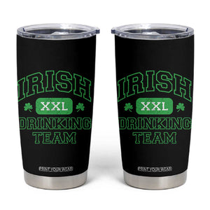 Irish Drinking Team XXL Funny St Patricks Day Party Squad Tumbler Cup TS02 Black Print Your Wear