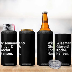 Lunar Orbit Crew 2026 Mission Names 4 in 1 Can Cooler Tumbler Astronaut Supporters Space Exploration Enthusiasts TS02 Print Your Wear