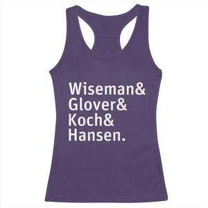 Lunar Orbit Crew 2026 Mission Names Racerback Tank Top Astronaut Supporters Space Exploration Enthusiasts TS02 Purple Print Your Wear
