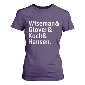 Lunar Orbit Crew 2026 Mission Names T Shirt For Women Astronaut Supporters Space Exploration Enthusiasts TS02 Purple Print Your Wear