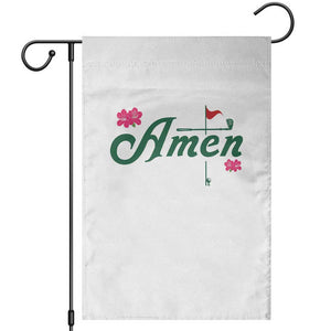 Golf Lover Amen Azalea Graphic Garden Flag Augusta Georgia Traditions Golfing Fan TS02 White Print Your Wear