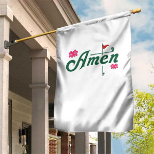 Golf Lover Amen Azalea Graphic Garden Flag Augusta Georgia Traditions Golfing Fan TS02 Print Your Wear