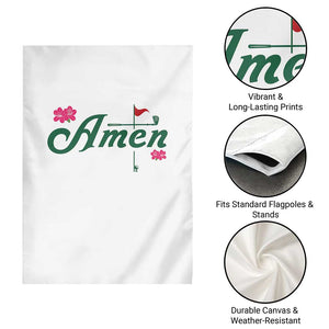 Golf Lover Amen Azalea Graphic Garden Flag Augusta Georgia Traditions Golfing Fan TS02 Print Your Wear