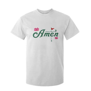 Golf Lover Amen Azalea Graphic T Shirt For Kid Augusta Georgia Traditions Golfing Fan TS02 White Print Your Wear