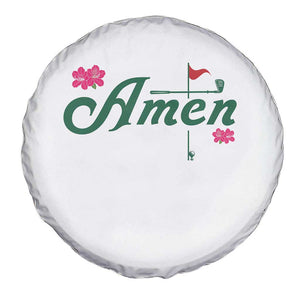 Golf Lover Amen Azalea Graphic Spare Tire Cover Augusta Georgia Traditions Golfing Fan TS02 Print Your Wear