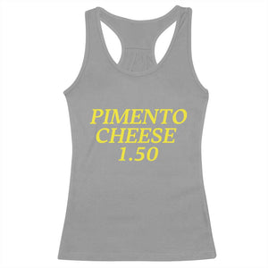 Pimento Cheese One Fifty Funny Golf Snack Racerback Tank Top Georgia Golfing Traditions Lover Humor TS02 Sport Gray Print Your Wear
