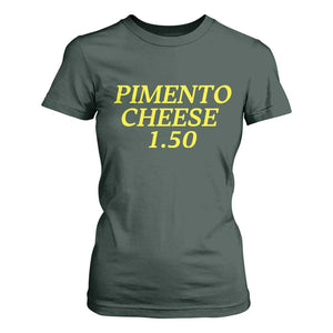 Pimento Cheese One Fifty Funny Golf Snack T Shirt For Women Georgia Golfing Traditions Lover Humor TS02 Dark Forest Green Print Your Wear