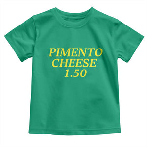 Pimento Cheese One Fifty Funny Golf Snack Toddler T Shirt Georgia Golfing Traditions Lover Humor TS02 Irish Green Print Your Wear