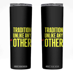 Tradition Unlike Any Other Georgia Golfing Skinny Tumbler for Golf Lover Augusta Sports TS02 Black Print Your Wear