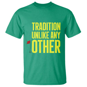 Tradition Unlike Any Other Georgia Golfing T Shirt for Golf Lover Augusta Sports TS02 Irish Green Print Your Wear