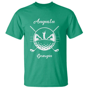 Augusta Georgia Golfing Lover T Shirt Southern Sports Traditions Retro Varsity Golf Fan TS02 Irish Green Print Your Wear