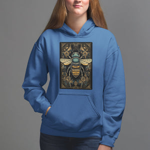 Dark Academia Spiritual Bumble Bee Tarot Card Hoodie TS02 Royal Blue Printyourwear