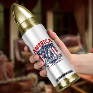 250 Years of Freedom Paul Revere Midnight Ride Bullet Tumbler Patriotic Historical Revolution American Flag Shield TS02 Print Your Wear