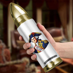 George Washington Patriotic History Graphic Bullet Tumbler Liberty Looks Good On Me 4th of July Founding Father Humor