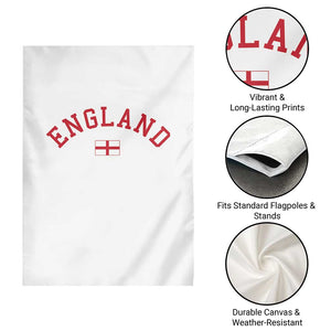 Vintage England Flag Pride Garden Flag Patriotic St Georges Cross Heritage