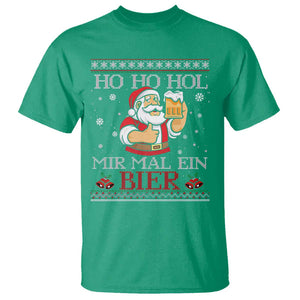Funny Mexican Santa Drinking T Shirt Ho Ho Hol Mir Mal Ein Bier Hold Me A Beer Xmas Party TS02 Irish Green Print Your Wear