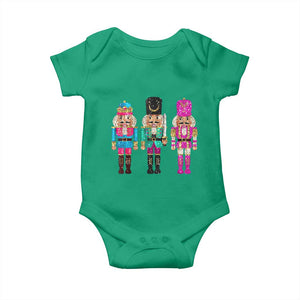 Christmas Nutcracker Baby Onesie Sequin Sparklle Festive Xmas Vintage TS02 Irish Green Print Your Wear