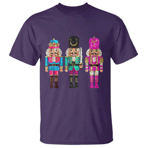 Christmas Nutcracker T Shirt Sequin Sparklle Festive Xmas Vintage TS02 Purple Print Your Wear