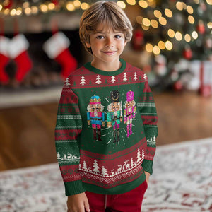 Xmas Nutcracker Ugly Christmas Sweater Sequin Sparklle Festive Xmas Vintage TS02 Christmas Print Your Wear