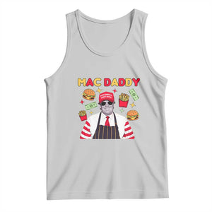 Funny Donald Trump 2024 Tank Top Mac Daddy America Fast Food TS02 Ash Print Your Wear