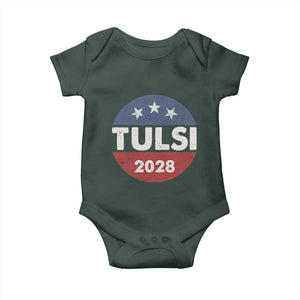 Tulsi Gabbard 2028 Baby Onesie For President TS02 Print Your Wear