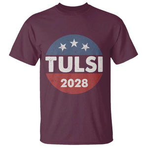 Tulsi Gabbard 2028 T Shirt For President TS02 Maroon Print Your Wear