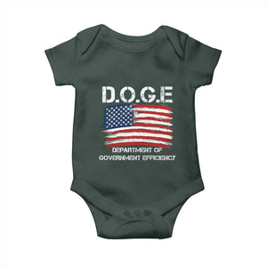 Trump Elon 2024 Baby Onesie D.O.G.E Department Of Government Efficiency DOGE TS02 Print Your Wear
