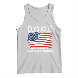 Trump Elon 2024 Tank Top D.O.G.E Department Of Government Efficiency DOGE TS02 Ash Print Your Wear
