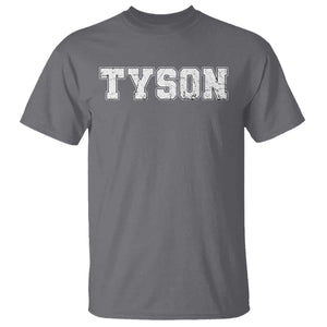 Team Tyson T Shirt Family Personalized Name Retro Vintage Minimalism TS02 Charcoal Print Your Wear