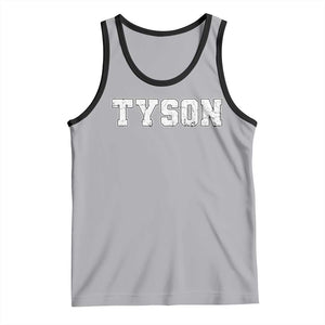 Team Tyson Tank Top Family Personalized Name Retro Vintage Minimalism TS02 Athletic Heather Black Print Your Wear