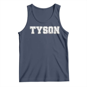 Team Tyson Tank Top Family Personalized Name Retro Vintage Minimalism TS02 Navy Print Your Wear