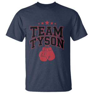 Team Tyson T Shirt Family Personalized Name Retro Red TS02 Navy Print Your Wear