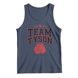 Team Tyson Tank Top Family Personalized Name Retro Red TS02 Navy Print Your Wear