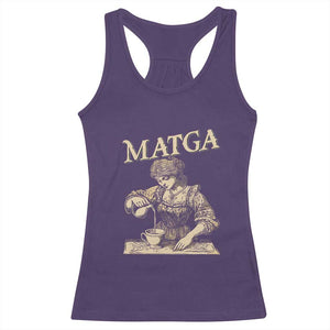 MATGA Make Aqua Tofana Great Again Racerback Tank Top Funny Feminist Retro Vintage TS02 Purple Print Your Wear