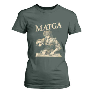 MATGA Make Aqua Tofana Great Again T Shirt For Women Funny Feminist Retro Vintage TS02 Dark Forest Green Print Your Wear