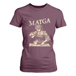 MATGA Make Aqua Tofana Great Again T Shirt For Women Funny Feminist Retro Vintage TS02 Maroon Print Your Wear