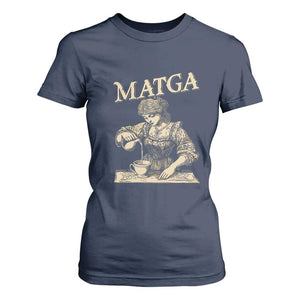 MATGA Make Aqua Tofana Great Again T Shirt For Women Funny Feminist Retro Vintage TS02 Navy Print Your Wear