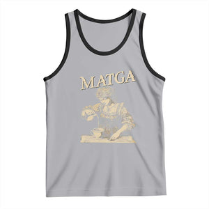 MATGA Make Aqua Tofana Great Again Tank Top Funny Feminist Retro Vintage TS02 Athletic Heather Black Print Your Wear