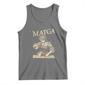 MATGA Make Aqua Tofana Great Again Tank Top Funny Feminist Retro Vintage TS02 Black Heather Print Your Wear