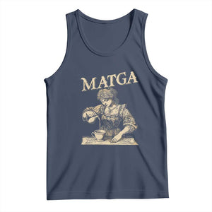 MATGA Make Aqua Tofana Great Again Tank Top Funny Feminist Retro Vintage TS02 Navy Print Your Wear