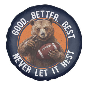 Good Better Best Retro Spare Tire Cover Motivational CFB Never Let It Rest TS02 Print Your Wear
