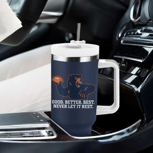 Good Better Best Motivational CFB Tumbler With Handle Never Let It Rest TS02 Print Your Wear