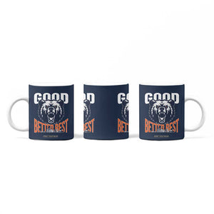 Good Better Best Graphic Coffee Mug Motivational Sports Fan Chicago Skyline TS02 Print Your Wear