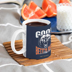 Good Better Best Graphic Coffee Mug Motivational Sports Fan Chicago Skyline TS02 Print Your Wear