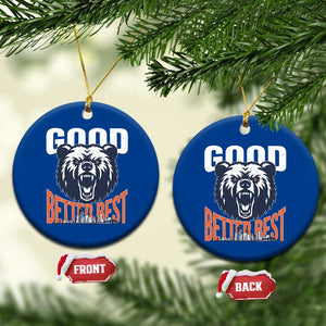 Good Better Best Graphic Ceramic Ornament Motivational Sports Fan Chicago Skyline TS02 1pc Blue Print Your Wear